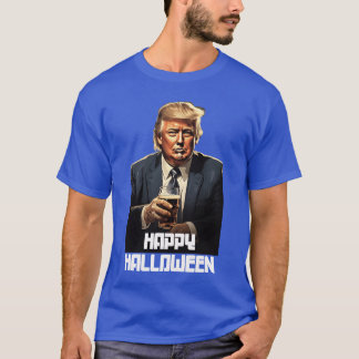 Camiseta Feliz Halloween Donaldrump