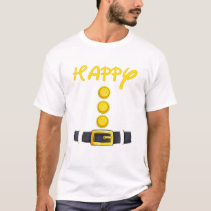 Camiseta Feliz Halloween Enana Costume de color