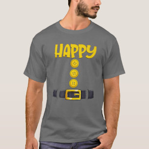 Camiseta Feliz Halloween Enana Costume de color