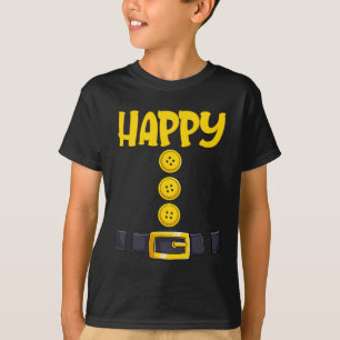 Camiseta Feliz Halloween Enana Costume de color