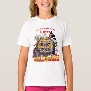 Camiseta Feliz Halloween Es la Celebración de la Temporada 