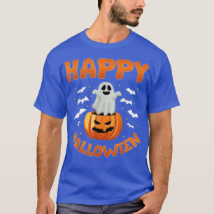 Camiseta Feliz Halloween Feliz Fantasma Jack O Lantern Hall