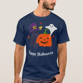 Camiseta Feliz Halloween Feliz otoño Vibes Hal