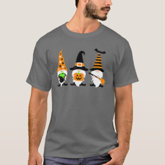 Camiseta Feliz Halloween Funny Gnomes Calabaza Halloween