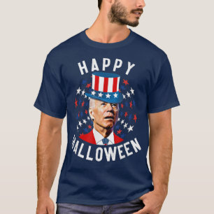 Camiseta Feliz Halloween Gracioso Para El Presidente Del 4 