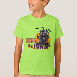 Camiseta Feliz Halloween Halloween de la casa embrujada