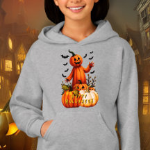 Camiseta Feliz Halloween Hombre de Calabaza