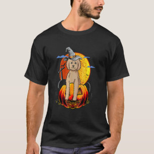 Camiseta Feliz Halloween Labradoodle Perros Halloween