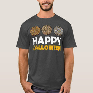 Camiseta Feliz Halloween Lazy Costume Cute Topo Leopardo de