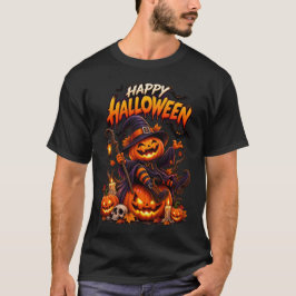 Camiseta Feliz Halloween Noche Espeluznante