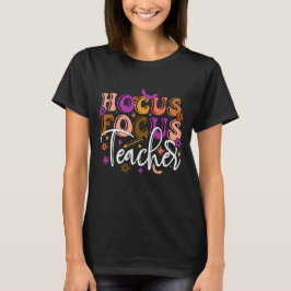 Camiseta Feliz Halloween- Profesora de Magia y Enfoque