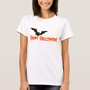 Camiseta Feliz Halloween - señoras fantasmagóricas t del