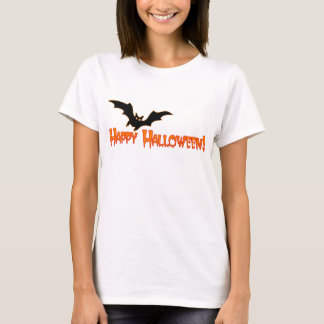 Camiseta Feliz Halloween - señoras fantasmagóricas t del