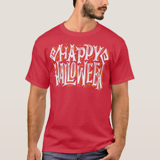 Camiseta Feliz Halloween Spookin Bat Ghost Black Cat Pumpki