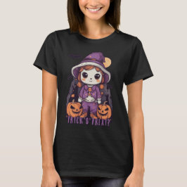 Camiseta Feliz Halloween - Trick o Treater