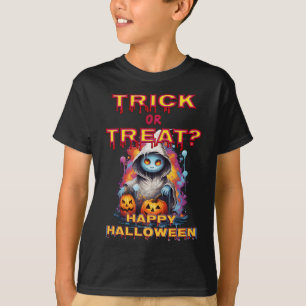Camiseta Feliz Halloween - Trick or Treat Children's