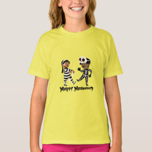Camiseta Feliz Halloween Unisex T-Shirt - Typogr Minimalist