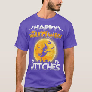 Camiseta Feliz Halloween Witness Halloween Witch Pumpkin Sk