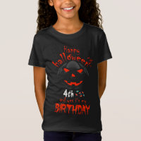 Feliz Halloween y sí es mi cuarto cumpleaños