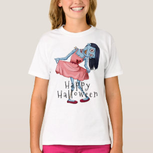 Camiseta Feliz Halloween Zombie