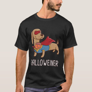 Camiseta Feliz Halloweiner Dachshund Sausage