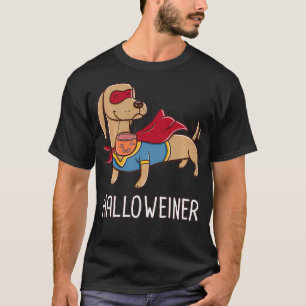 Camiseta Feliz Halloweiner Dachshund Sausage Weiner Dog Hal
