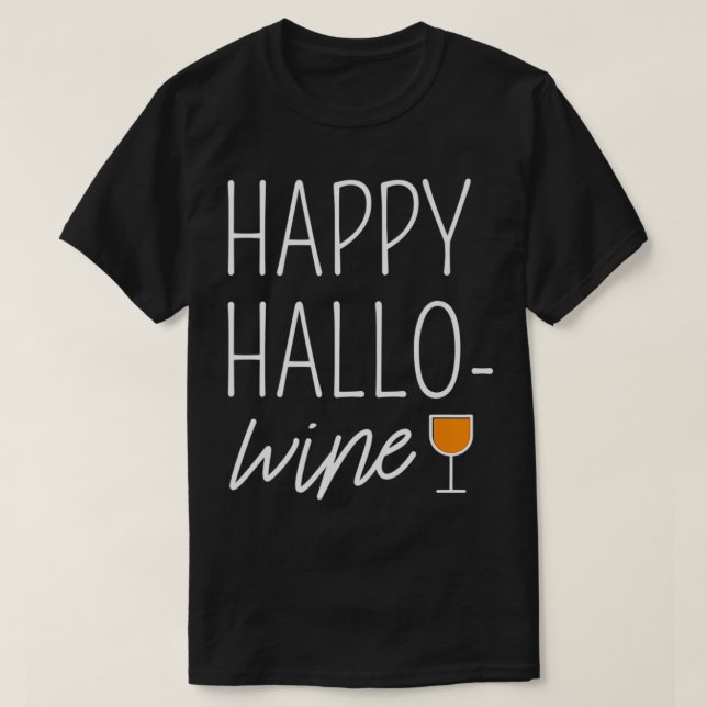Camiseta Feliz HalloWine Premium (Diseño del anverso)