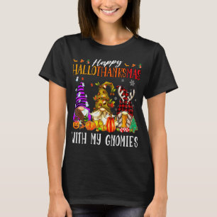 Camiseta Feliz Hallowthanksmas con mis nómadas Graciosa Cui