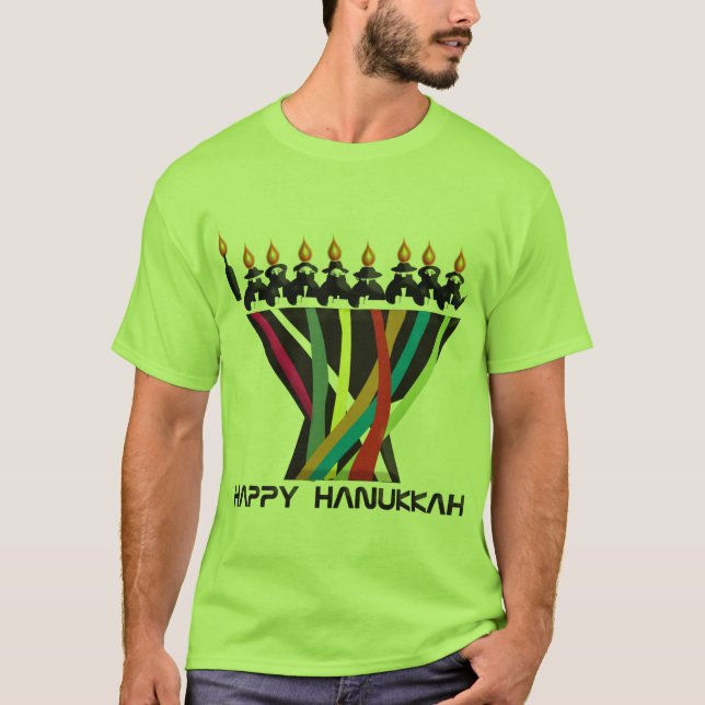 Camiseta Feliz Hanukkah (Anverso)