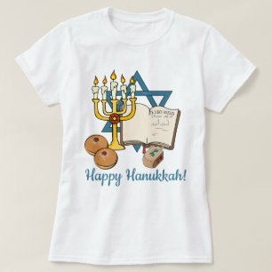 Camiseta Feliz Hanukkah