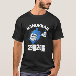 Camiseta Feliz Hanukkah 2020 Cuarentena Hanukkah Fe judía