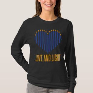 Camiseta Feliz Hanukkah 2022 Chanukah Dreidel Menorah Amor