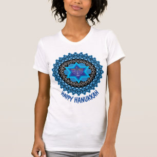 Camiseta Feliz Hanukkah 3 - hermoso diseño