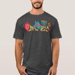 Camiseta Feliz Hanukkah Diamante de imitación Chanukah Meno<br><div class="desc">Feliz Hanukkah Diamante de imitación Chanukah Menorah Dreidel Colorful.</div>