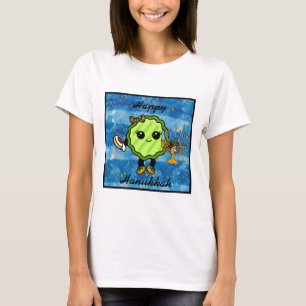 Camiseta Feliz Hanukkah   Divertido Holiday Pickle