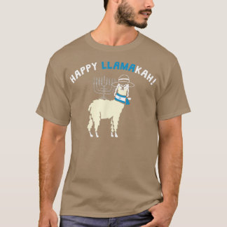 Camiseta Feliz Hanukkah divertido Llamakah Llamada judía T-