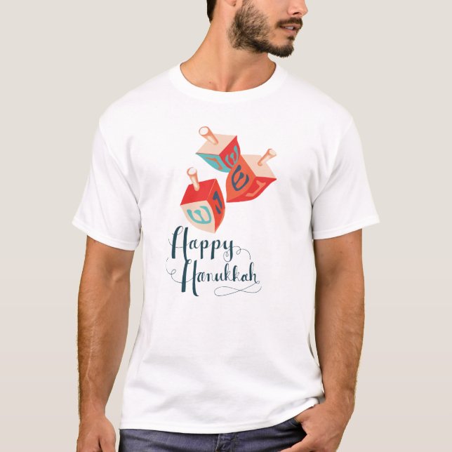 Camiseta Feliz Hanukkah | Festival de Hanukkah (Anverso)