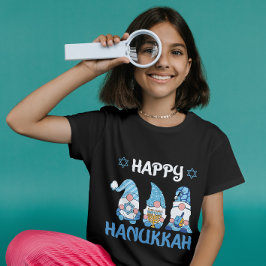 Camiseta Feliz Hanukkah Gnomes
