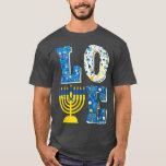 Camiseta Feliz Hanukkah Love Chanukah 2021 Menorah Matching<br><div class="desc">Feliz Hanukkah Amo Chanukah 2021 Menorah Matching Family .</div>