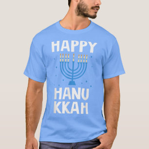 Camiseta Feliz Hanukkah Menorah Familia Judía coincidiendo