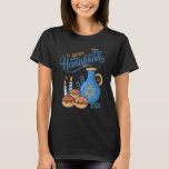 Camiseta Feliz Hanukkah Menorah Judío Chanukah Niños Chicos<br><div class="desc">Feliz Hanukkah Menorah,  Chica judío de niños Chanukah.</div>