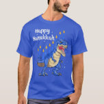 Camiseta Feliz Hanukkah Menorasaurus Re Dinosaur Menorah Ca<br><div class="desc">Feliz Hanukkah Menorasaurus Re Dinosaur Menorah Candles.</div>