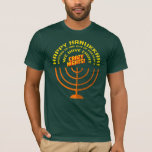 Camiseta Feliz Hanukkah Ocho Crazy Nights Diversión<br><div class="desc">Celebren Hanukkah con orgullo y humor mientras se reúnen con toda la familia. Este diseño gráfico del festival es un regalo perfecto para las vacaciones. Ya sea por tu vecino,  familia,  esposo,  tío o novio</div>