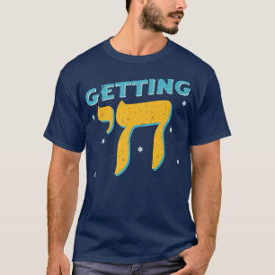 Camiseta Feliz Hanukkah por tener Chai muy gracioso holi ju