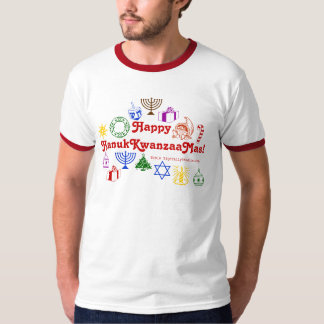 Camiseta ¡Feliz HanukKwanzaaMas!