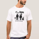 Camiseta Feliz Hanumas<br><div class="desc">Perfeccione para ése los pares que son Jánuca y navidad de celebración judíos y cristianos.  Utiliza la muestra bien conocida del cuarto de baño que muestra figuras del palillo de un hombre y de una mujer con decididamente los iconos del específico del día de fiesta</div>