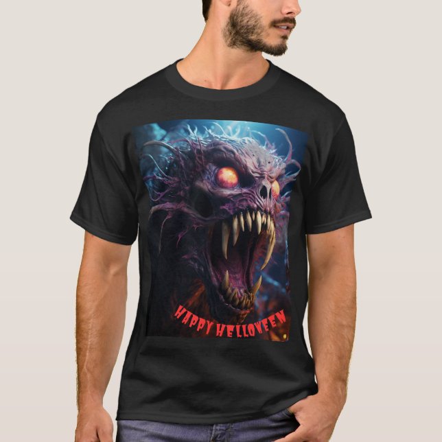 Camiseta Feliz Helloween (Anverso)
