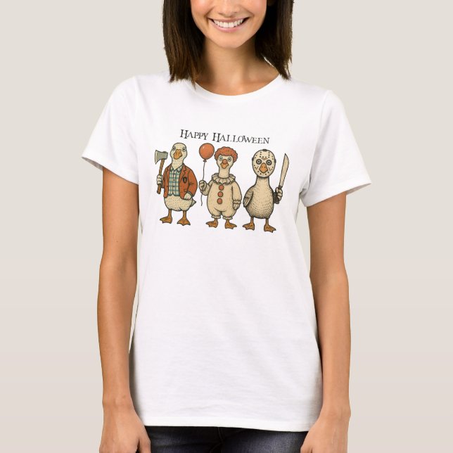 Camiseta Feliz Honk-o-ween (Anverso)