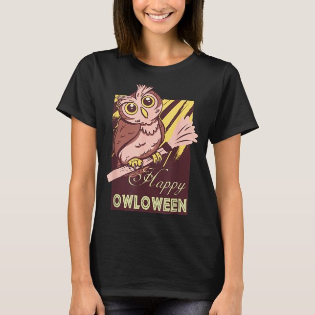 Camiseta Feliz Howl O Ween - Halloween de perros (Anverso)