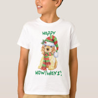 Feliz Howlidays Cocker Spaniel T-Shirt
